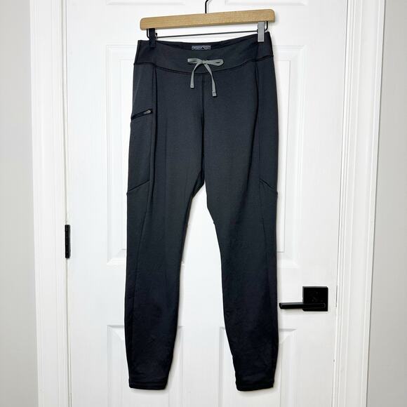 Patagonia Size Small Fleece Lined Drawstring Waist Leggings Gorpcore - Picture 1 of 7